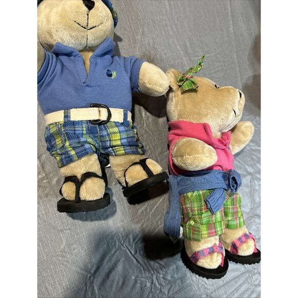 Starbucks Bearista Bear 2007 Preppy Summer Girl & Boy Plush: 62nd, 63rd Editions - Picture 11 of 12